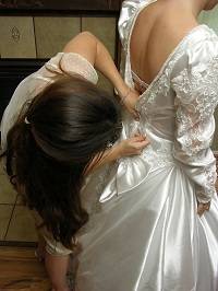 Bride Fitting Dress