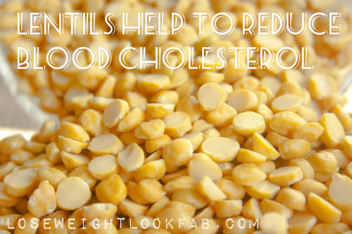 Lentils Help to Reduce Blood Cholesterol