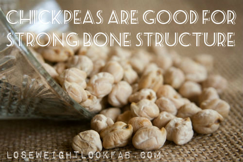 Chickpeas Promote Bone Structure