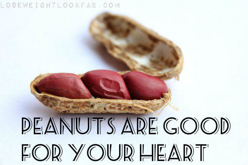 peanuts promote heart health