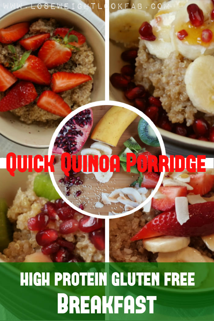 quick quinoa porridge